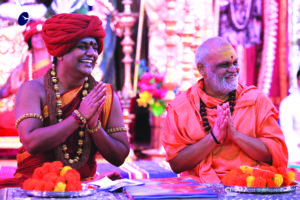 24. With Mahamandaleshwar Sri 1008 Vishwehswarananda ji Maharaj