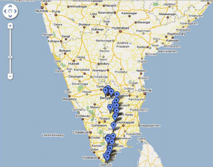 tamil nadu map-peace walk